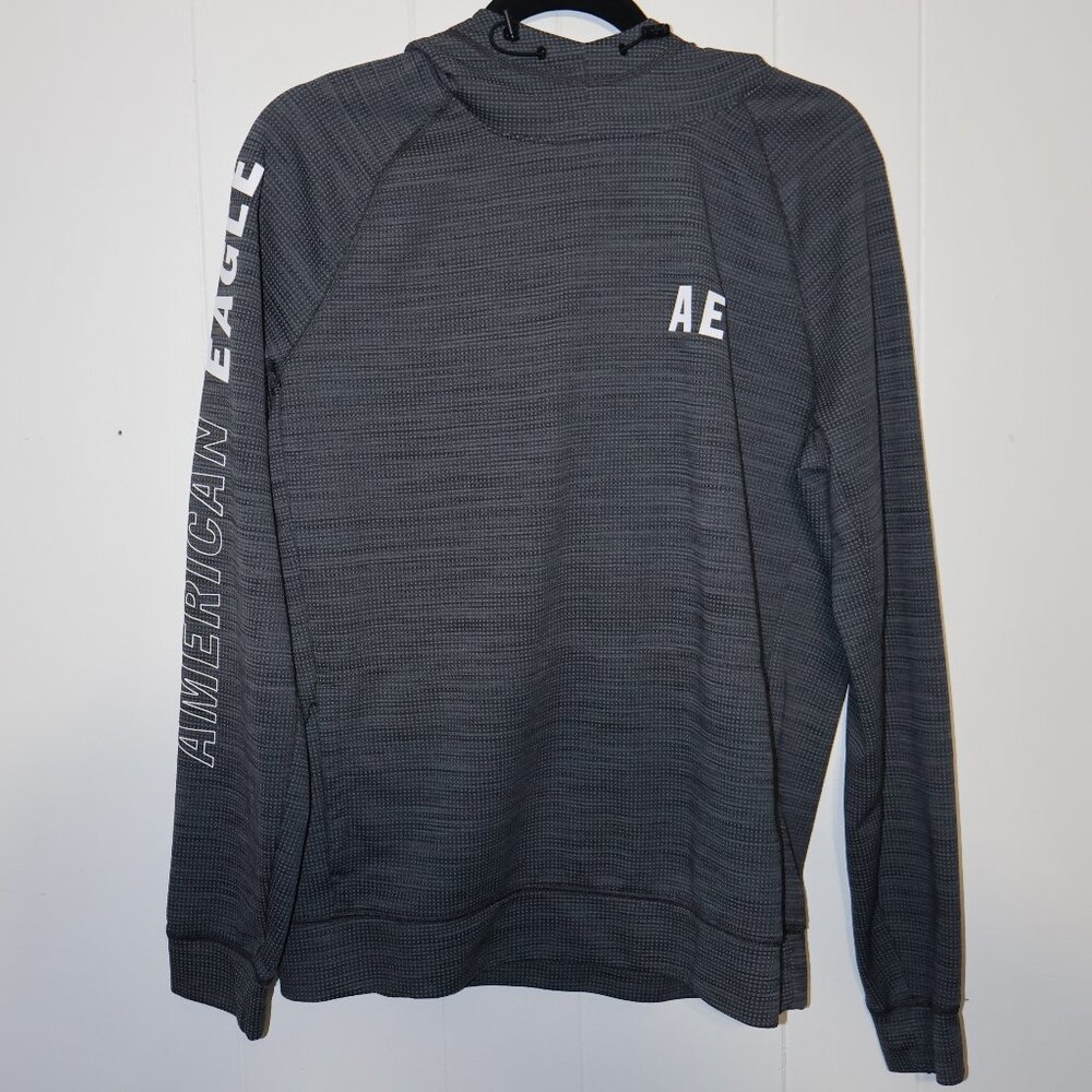 American Eagle AE Flex Performance Hoodie – Gray (Men’s S)